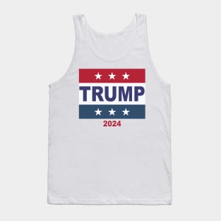 Trump 2024 2024 Election Vote Trump Political Presidential Campaign Tank Top